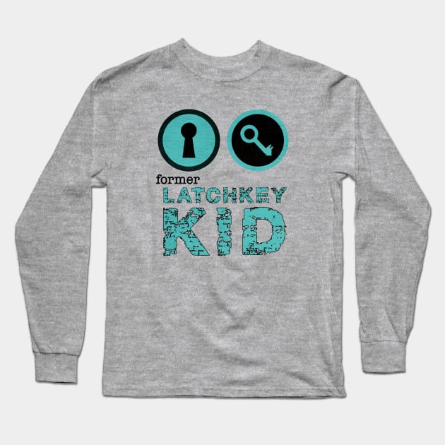 Generation X • Latchkey Kid Long Sleeve T-Shirt by The MKE Rhine Maiden